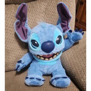 Wow Stuff Disney Stitch Interactive Animatronic Puppet Toy Real FX Large 18"